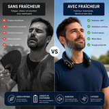 Gapless AirFlow™ - Le ventilateur de cou qui vous garde au frais partout