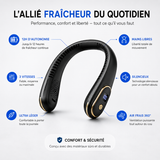 Gapless AirFlow™ - Le ventilateur de cou qui vous garde au frais partout